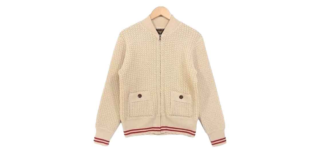 ブッチャープロダクツ ジップニット スポーツジャケット 買取実績