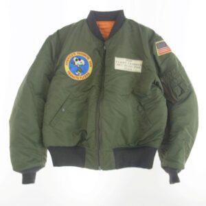 バズリクソンズ BR13291 BR14435 PEANUTS FLYERS PATCH  MA-1 買取実績