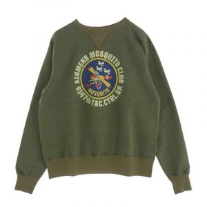バズリクソンズ BR69290 AIRMENS MOSQUITO CLUB セットインスリーブ スウェット 買取実績