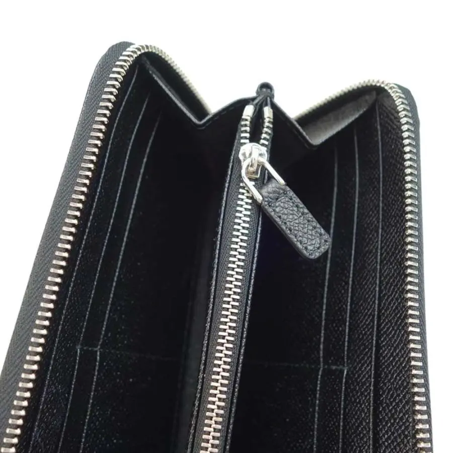 ブルガリ × FRAGMENT by Hiroshi Fujiwara ラウンド ファスナー 長財布