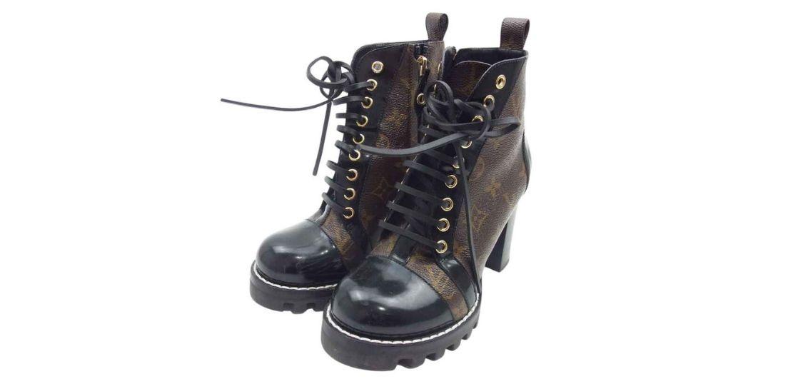 ルイヴィトン 1A2Y7W スタートレイルライン アンクルブーツ 買取実績