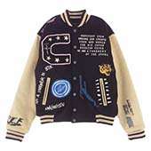 カクタスジャック Travis Scott FRAGMENT DESIGN トラヴィススコット フラグメントデザイン Manifest Letterman Jacket マニフェスト レターマンジャケット スタジャン 画像