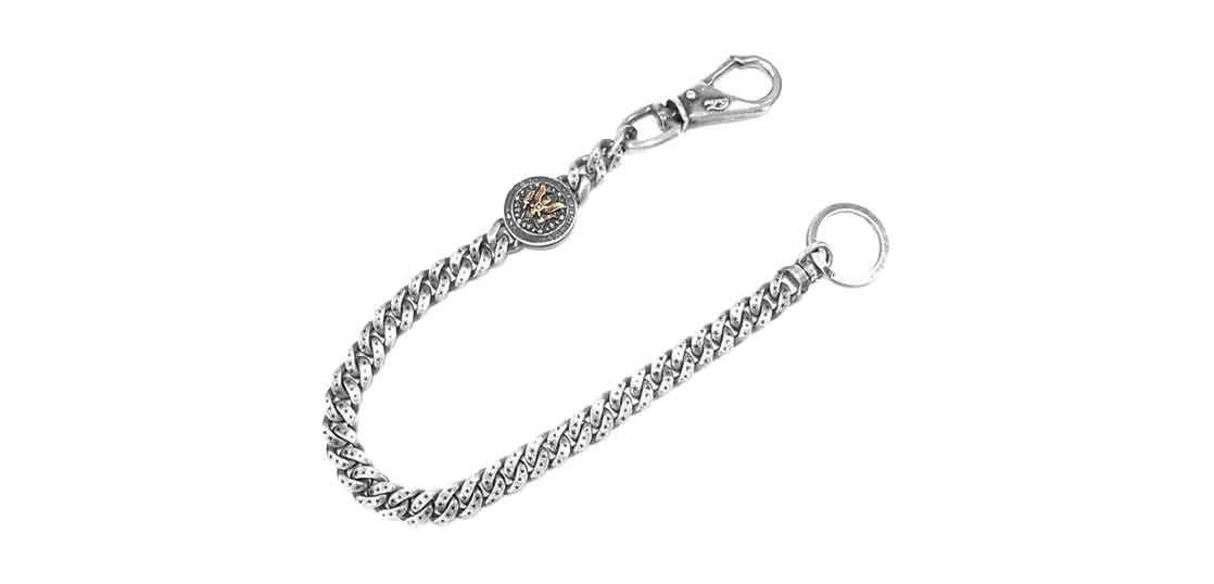 キャリー CL-14AW048AC SILVER CONCHO WALLET CHAIN 買取実績