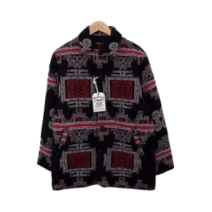 キャリー 18AW Triple jacquard japanese traditional patten half coat 買取実績