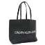 カルバンクライン Calvin Klein レザー ハンドバッグ トート ショルダー 画像