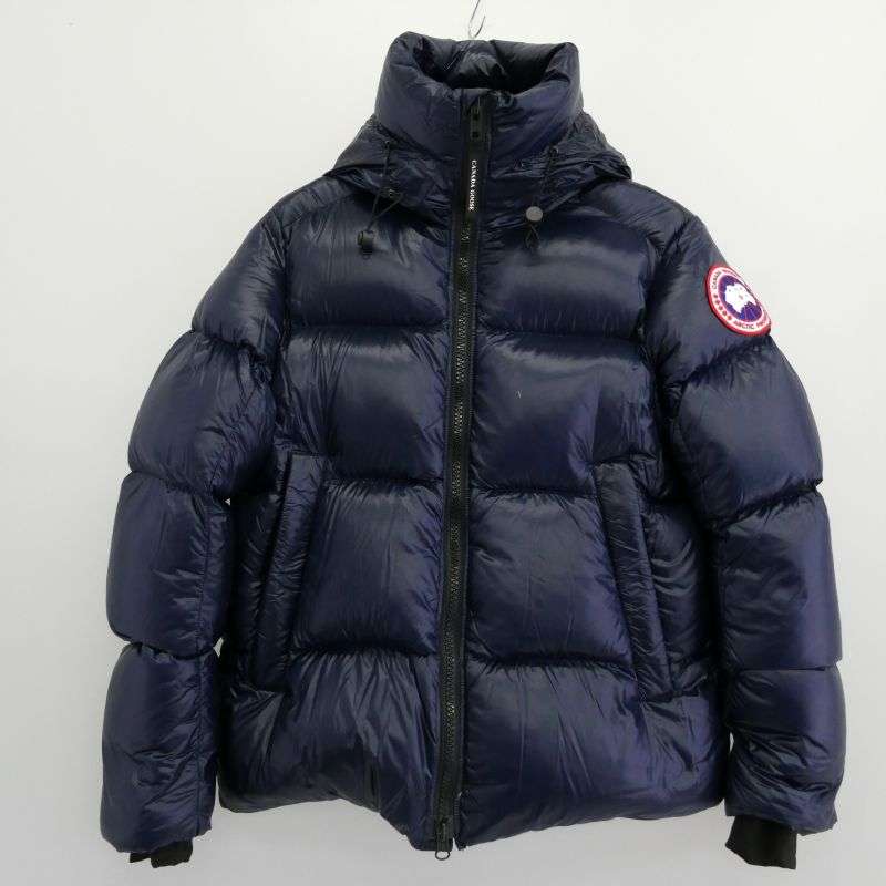 カナダグース 2252M 国内正規品 カナダグースジャパン CROFTON PUFFER クロフトン パファー ダウンジャケット ワッペン付 買取実績 画像