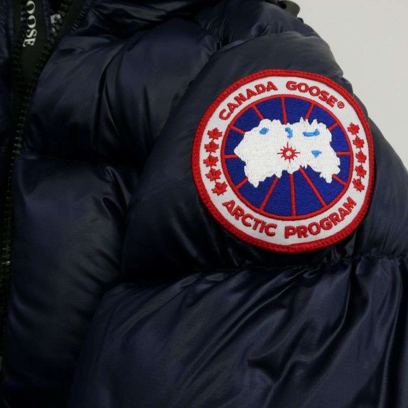 カナダグース 2252M 国内正規品 カナダグースジャパン CROFTON PUFFER クロフトン パファー ダウンジャケット ワッペン付 買取実績 画像