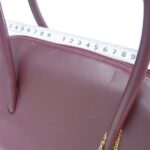 カルティエ マスト ハンドバッグ バーガンディ系 買取実績 画像