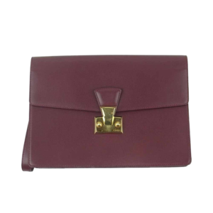 カルティエ マスト クラッチバッグ ワインレッド系 買取実績