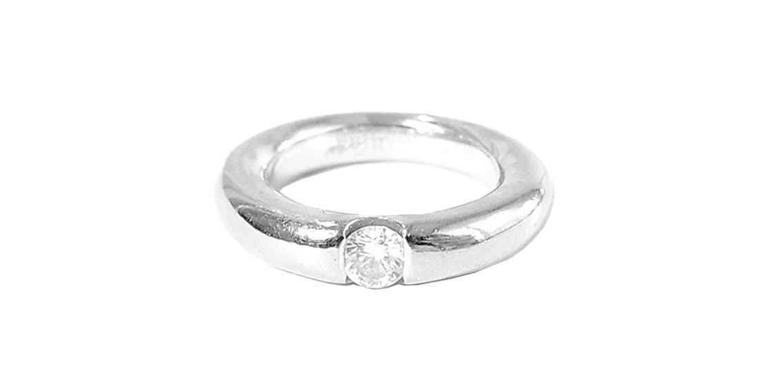 カルティエ エリプス ダイヤモンド リング 買取実績