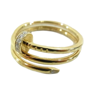 カルティエ ジュスト アン クル ダイヤ リング 買取実績