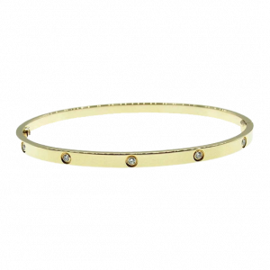 カルティエ 18KYG ラブ ブレス SM 10P ダイヤモンド ゴールド系 買取実績