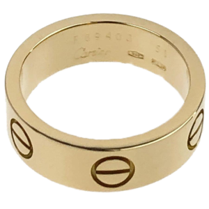 カルティエ ラブ リング K18YG 750 イエローゴールド 買取実績
