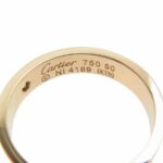 カルティエ K18 750 ミニ ラブ 1P ダイヤ リング 買取実績 画像