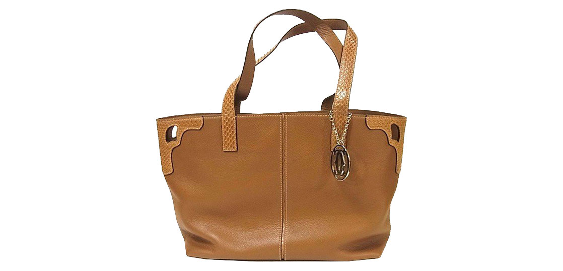 カルティエ マルチェロハンドバッグ パイソン 買取実績