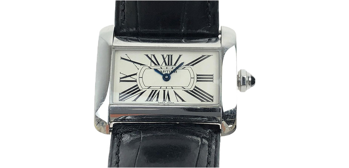 カルティエ ミニタンクディバン レディース SS クォーツ 時計 買取実績