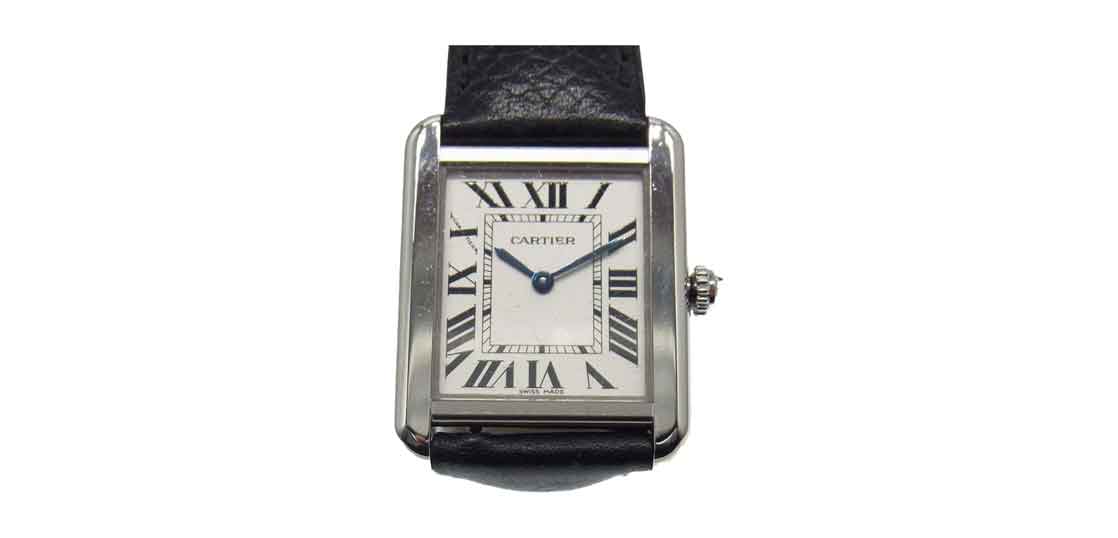 カルティエ タンクソロ SM 3170 787504WX シルバー文字盤 買取実績