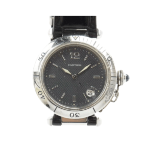 カルティエ W3101755 パシャ 38mm 自動巻き 腕時計 シルバー ブラック 買取実績