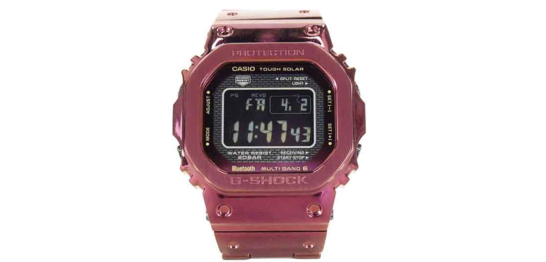 Gショック フルメタル Bluetooth ソーラー 腕時計 GMW-B5000RD-4JF 買取実績