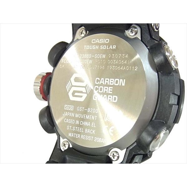 カシオ ジーショック G-STEEL タフソーラー カーボンコアガード 時計 GST-B200 買取実績 画像