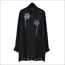 Y's for men ワイズフォーメン 2025SS BLACK FLOWER PRIN SHIRT フラワー 長袖 シャツ ブラウス  画像