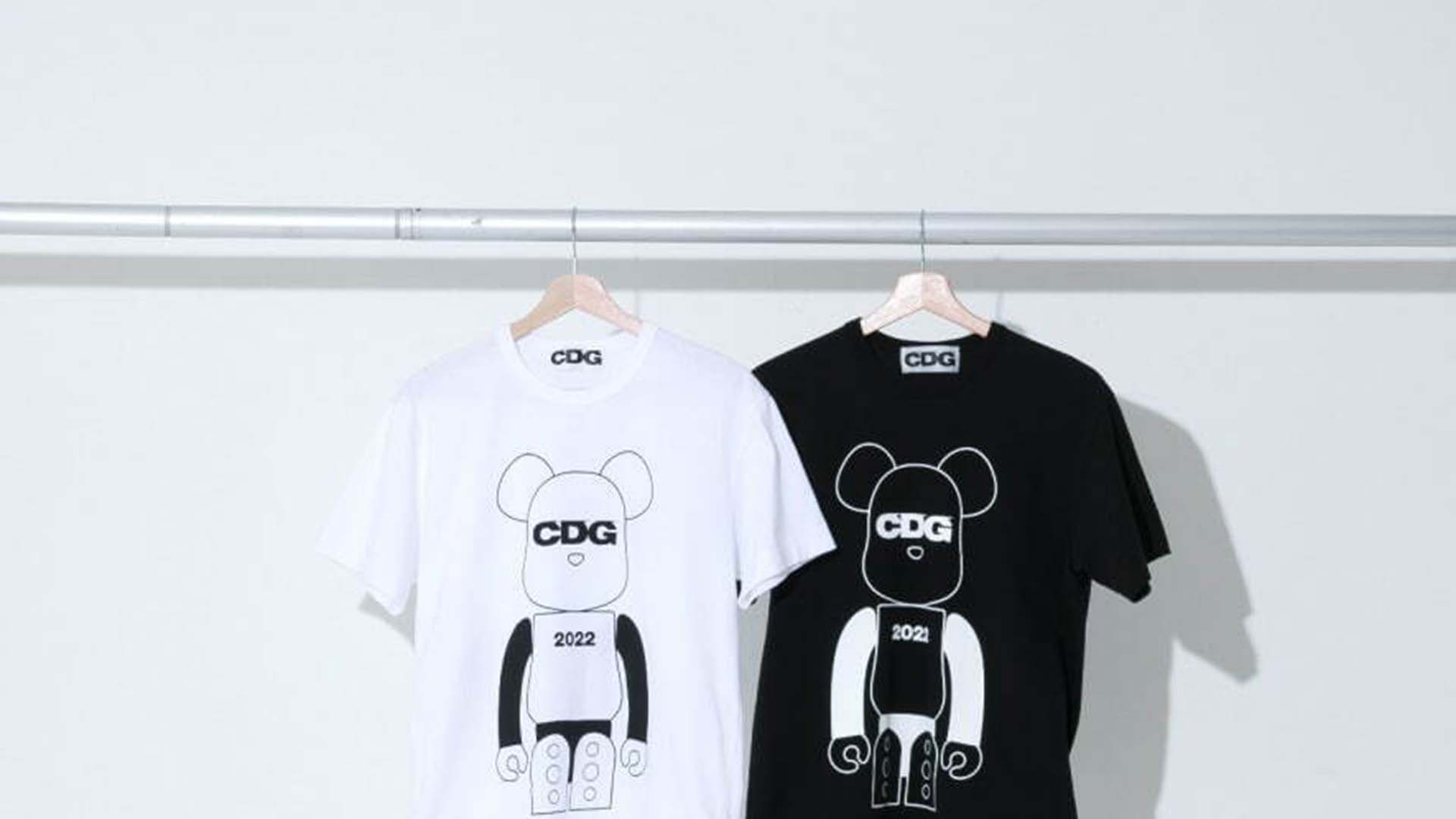COMME des GARCONSから「CDG × メディコムトイ BE@RBRICK」コラボ Tシャツ&ロングTシャツが2022年5月20日より販売！買取価格を大公開！ 画像