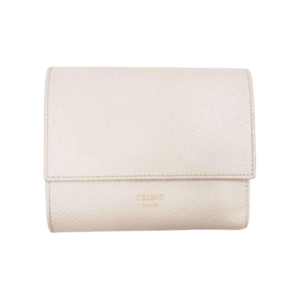 セリーヌ 10B573 トリフォールド ウォレット コンパクト 三つ折り ホワイト 買取実績