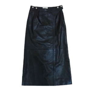 セリーヌ 19秋冬 2H076978E ラムレザー ロング スナップ スカート買取実績