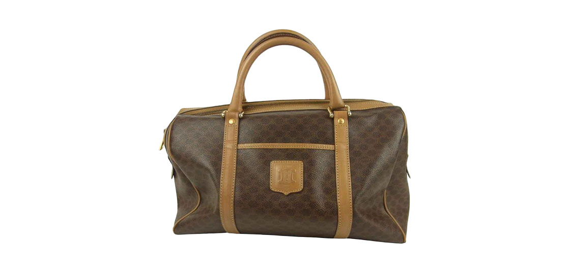 セリーヌ マカダム柄 ミニ ボストン ハンド バッグ イタリア製 買取実績