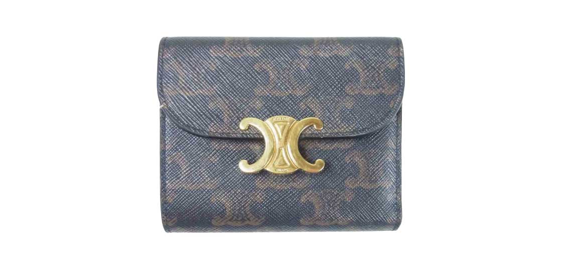 セリーヌ スモール トリオンフ ウォレット買取実績