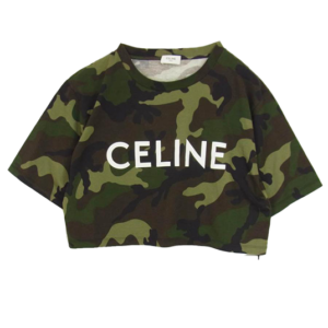 セリーヌ 2X761503P ロゴプリント クロップド カモ 半袖 Tシャツ 買取実績