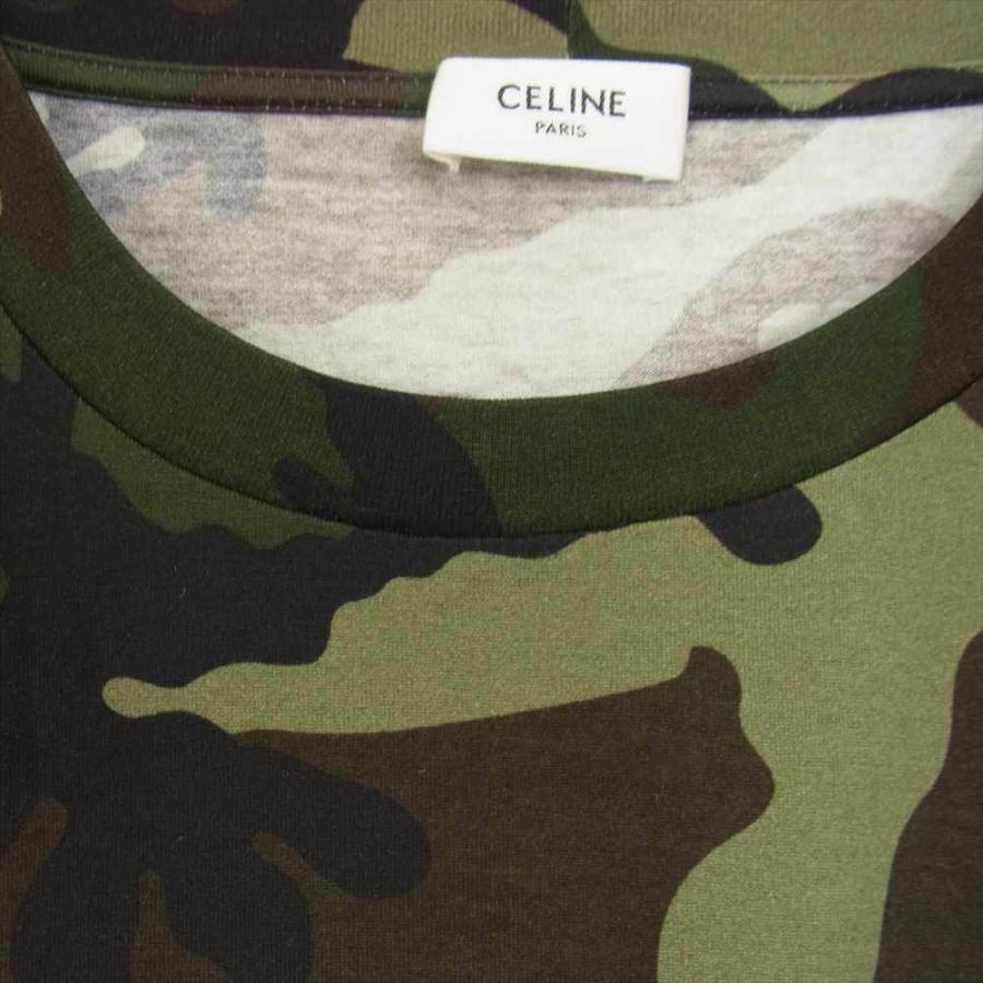 セリーヌ 2X761503P ロゴプリント クロップド カモ 半袖 Tシャツ 買取実績 画像