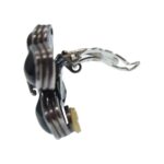 シャネル 96P フラワー ココマーク イヤリング ブラック 買取実績 画像