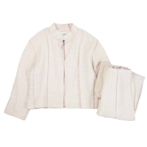 シャネル P13219W02504 99P ツイード CC刺繍 チェーン セットアップ 買取実績