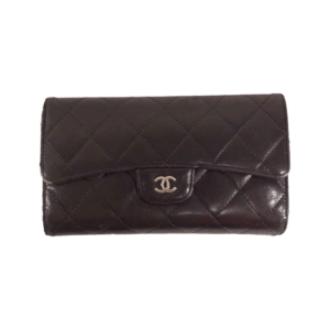 シャネル A31506 マトラッセ ラムスキン 3つ折り ウォレット 買取実績