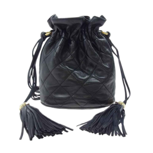 シャネル マトラッセ ラムスキン 巾着 タッセル付き ミニ ショルダー ハンドバッグ 買取実績