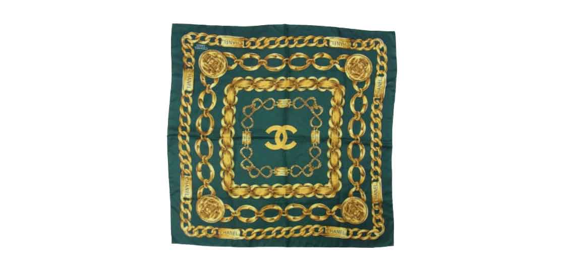 シャネル チェーン ベルト 柄 スカーフ 買取実績