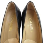 シャネル G31749 エナメル ヒールココマーク パンプス ブラック 買取実績 画像