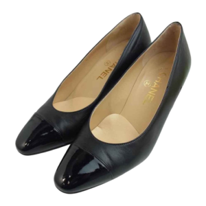 シャネル G31749 エナメル ヒール ココマーク パンプス ブラック 買取実績