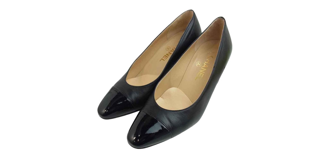 シャネル G31749 エナメル ヒール ココマーク パンプス ブラック 買取実績