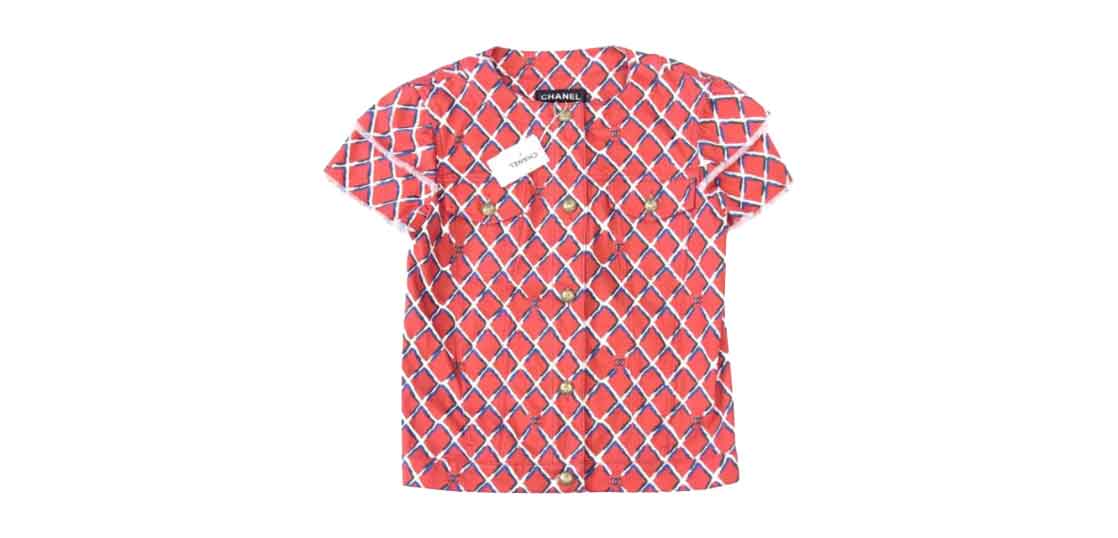 シャネル ココビーチ 表参道店限定 コットン 半袖 ジャケット 買取実績