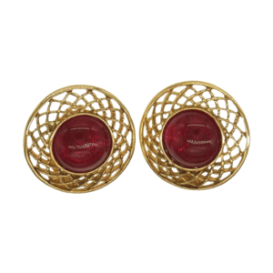 シャネル カラーストーン イヤリング レッド 買取実績