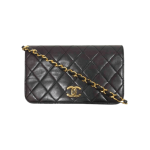 シャネル ゴールド金具 マトラッセ フラップ チェーン ウォレット ショルダーバッグ ブラック 買取実績