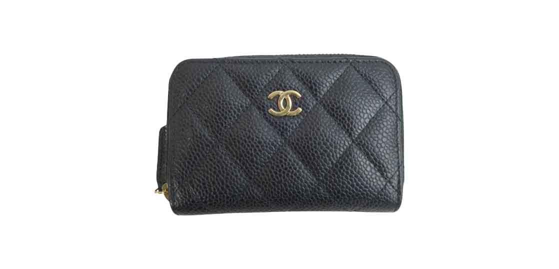 シャネル マトラッセ キャビアスキン コインケース 買取実績