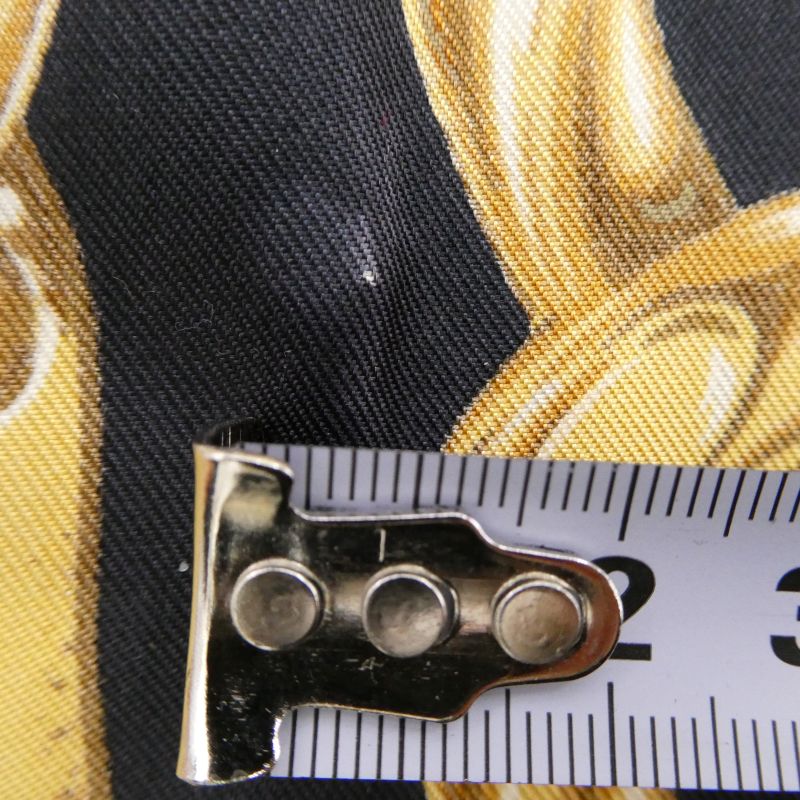 シャネル チェーン ロゴ シルク 大判 スカーフ 買取実績 画像