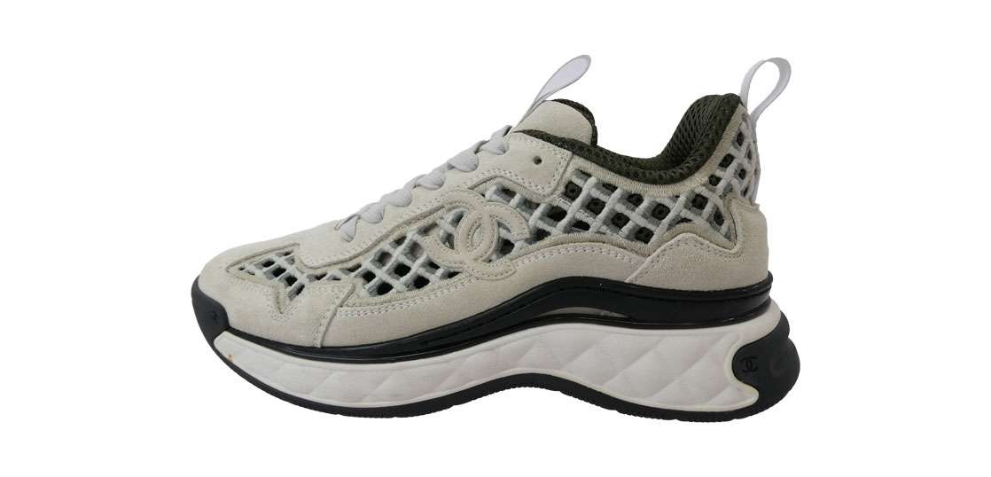 シャネル G37126 マトラッセ スエードココマーク ローカット スニーカー 買取実績