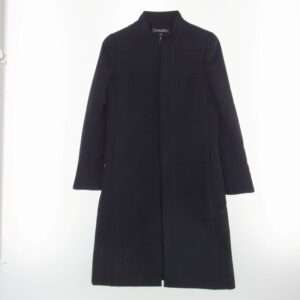 シャネル P16475V09102 国内正規品 チョコバー チェック柄 スタンドカラー コート 羽織 買取実績