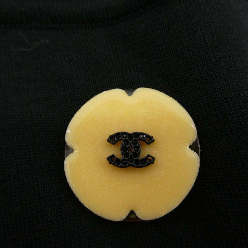 シャネル P40797K02966 シルク混 コットン ニット ココマーク ワンピース ドレス 買取実績 画像