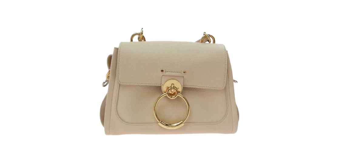 クロエ ミニ テス 2way ショルダー デイバッグ ベージュ 買取実績