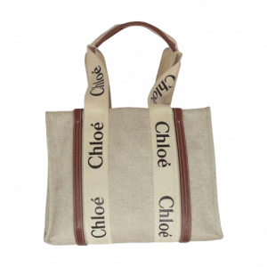 クロエ ウッディ キャンバス トートバッグ ミディアム ブラウン 買取実績